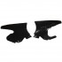 Carenagem (ESQ+DRT) (PRETO), (MTA-2) MINIMOTO 49