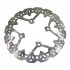 Disco de travão 220mm (centro: Ø76mm / 4F / FF: 102.5mm), FRT / PITBIKE / (YC110-0501-24) YCF 2014