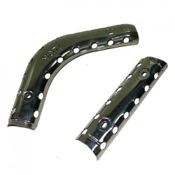 Chapa de protecção do escape (2 pcs), TIPO 1, PITBIKE