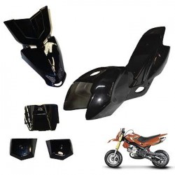Carenagem (completa), MINIMOTARD 49 (MD03) (Preto)