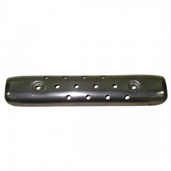 Chapa de protecção do escape (curta), TIPO 4, PITBIKE / ATV / OUTRAS (preto)