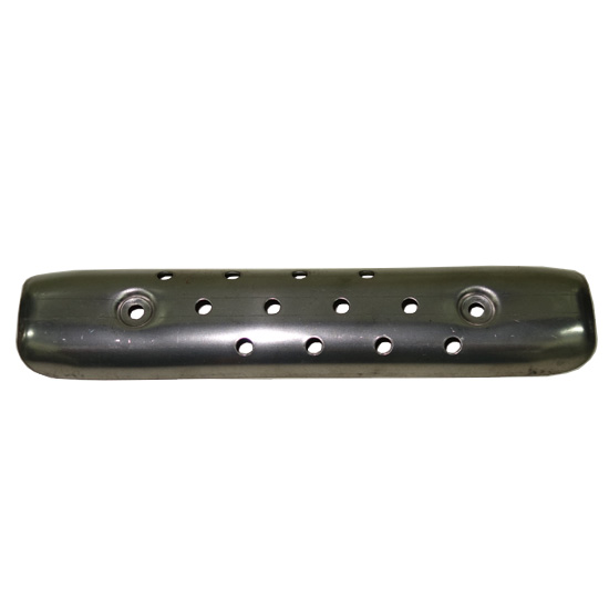 Chapa de protecção do escape (curta), TIPO 4, PITBIKE / ATV / OUTRAS (preto) Chapa de protecção do escape (curta), TIPO 4, PITBIKE / ATV / OUTRAS (preto)