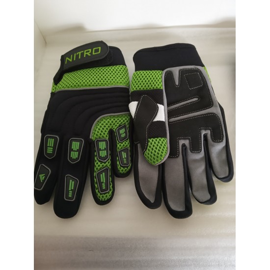LUVA NITRO VERDE LUVA NITRO VERDE