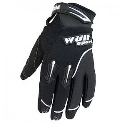 Luvas MX Criança - WULFSPORT - Preto