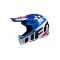 Capacete Criança UFO Azul/Branco/Vermelho
