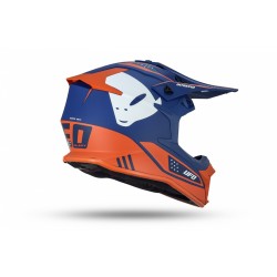 Capacete UFO INTREPID Azul-Laranja