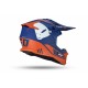 Capacete UFO INTREPID Azul-Laranja