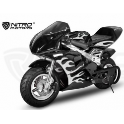POCKETBIKE NITRO PS77 49cc |PUXADOR FÁCIL| PNEU 6,5"