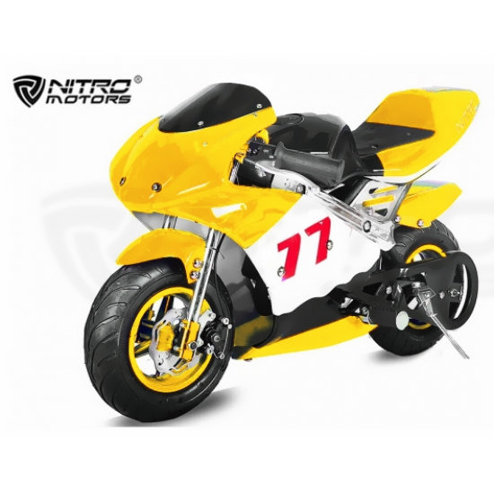 POCKETBIKE NITRO PS77 49cc |PUXADOR FÁCIL| PNEU 6,5" POCKETBIKE NITRO PS77 49cc |PUXADOR FÁCIL| PNEU 6,5"