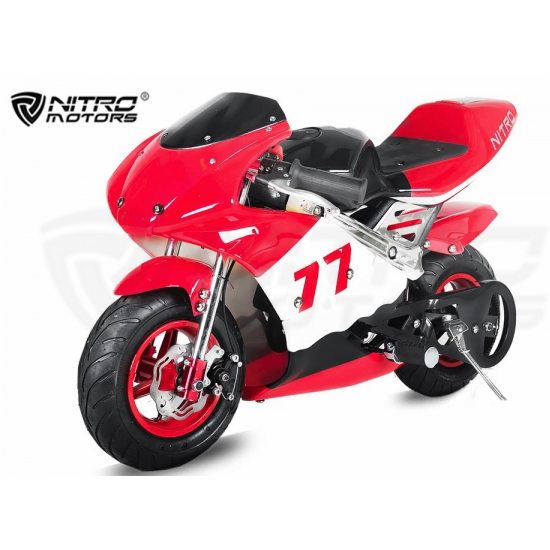POCKETBIKE NITRO PS77 49cc |PUXADOR FÁCIL| PNEU 6,5" POCKETBIKE NITRO PS77 49cc |PUXADOR FÁCIL| PNEU 6,5"