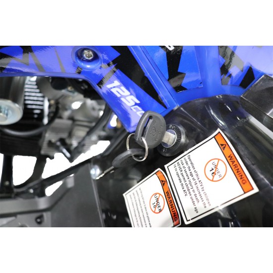 Mini Moto 4 Avenger 125cc - F+R - Jante 6'' - 4T