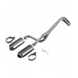 ESCAPE PIT BIKE DUPLA SAÍDA CRF50