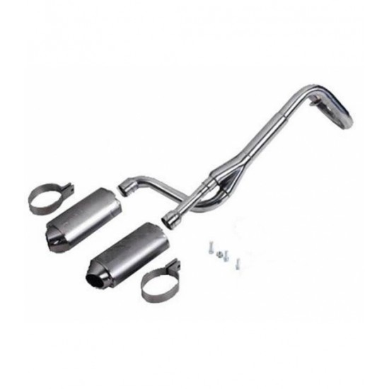 ESCAPE PIT BIKE DUPLA SAÍDA CRF50