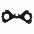 Carenagem dos Farois (aro) (PRETO), ATV110, A110-XK