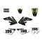 Autocolantes (MONSTER), TIPO CRF70, PITBIKE