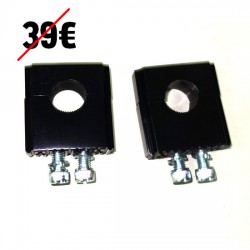 Abraçadeira Guiador Ø22mm / Altura 25mm, YCF