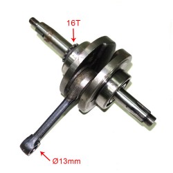 Cambota + biela, 205mm (cav. Ø 13mm), PITBIKE (MOD. ANTIGA)