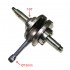 Cambota + biela, 205mm (cav. Ø 13mm), PITBIKE (MOD. ANTIGA)