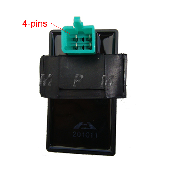 CDI 4 tempos (1 FICHAS - 4 PINs) (50/90/110/125cc), PITBIKE