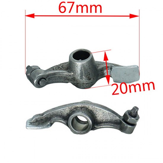 Martelos das válvulas (x2), YX 150-160 (KLX), PITBIKE