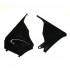 Carenagem (ESQ+DRT) decorativas (PRETO), MIKILON