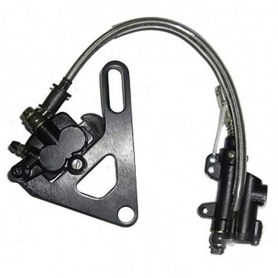Bomba Travão Trás Completa 2 Pistons Pequenos / Eixo 15mm TIPO 1, PITBIKE