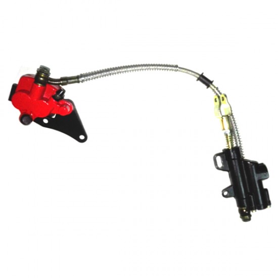 Bomba de Travão (Completa), L=500mm (bombitos pequenos, de pé) TRAS 125cc, (KNIGHT MD02) / PITBIKE Bomba de Travão (Completa), L=500mm (bombitos pequenos, de pé) TRAS 125cc, (KNIGHT MD02) / PITBIKE