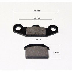 Pastilhas TIPO 19 (MADOX 90 FRT / SPEEDBIRD 125 FRT) / ATV 90-110
