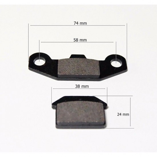 Pastilhas TIPO 19 (MADOX 90 FRT / SPEEDBIRD 125 FRT) / ATV 90-110 Pastilhas TIPO 19 (MADOX 90 FRT / SPEEDBIRD 125 FRT) / ATV 90-110