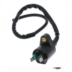 Bobine de Vela (s/ cachimbo), (2 pins), Pitbike, Honda, Kymco, Peugeot, GY6, SYM / UNIVERSAL