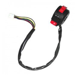 COMUTADOR ESQ, LUZES (1 Ficha / 7-PINs), ATV90/110/125CC