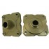 CRUZETA FIXACAO 4 FUROS - 8" - ATV 110 / 125CC