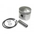 Piston 44mm(Cavilha 12mm) + Segmentos - 47cc-49cc