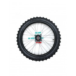Roda Completa 17“ - Frente - Eixo 15mm