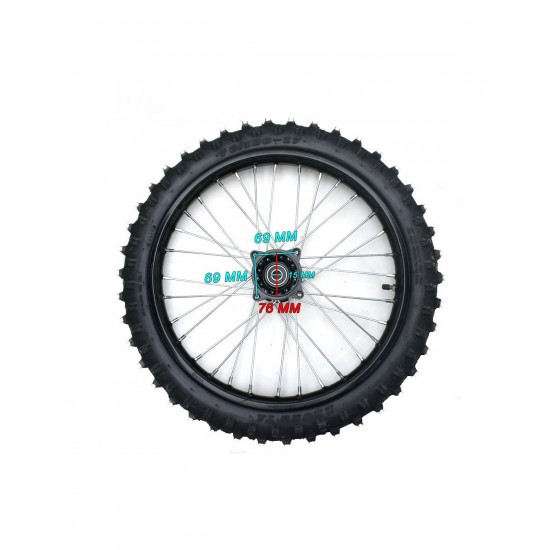 Roda Completa 17“ - Frente - Eixo 15mm Roda Completa 17“ - Frente - Eixo 15mm