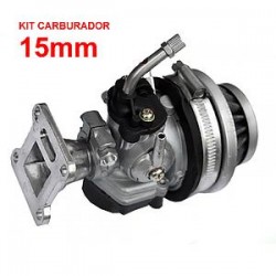 CARBURADOR 15MM (FALANGE + CARBURADOR)