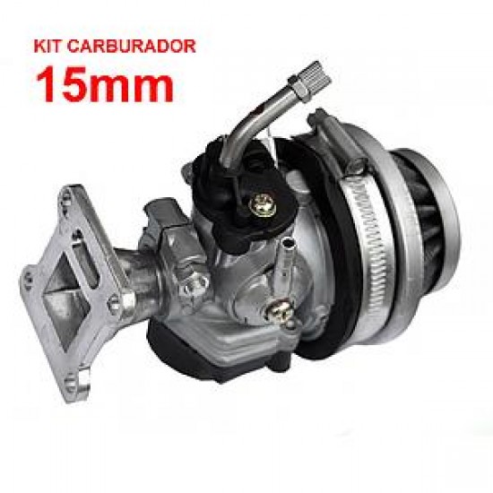 CARBURADOR 15MM (FALANGE + CARBURADOR) CARBURADOR 15MM (FALANGE + CARBURADOR)