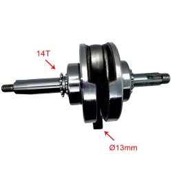 Cambota + Biela, YX 125 (c/ ponto morto) YCF (F125/P125) / PITBIKE
